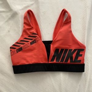 Peach NIKE sports bra